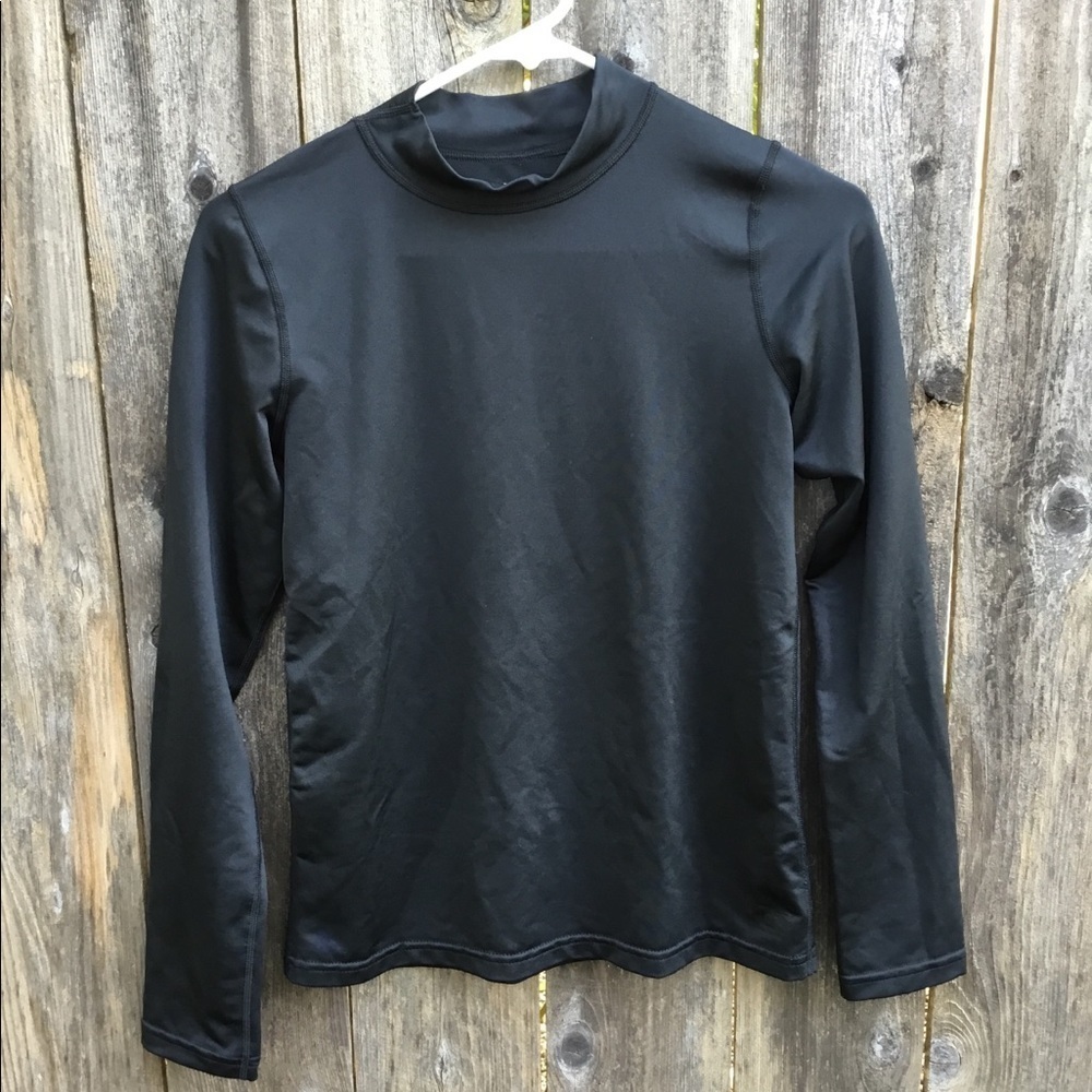 Kids black compression top